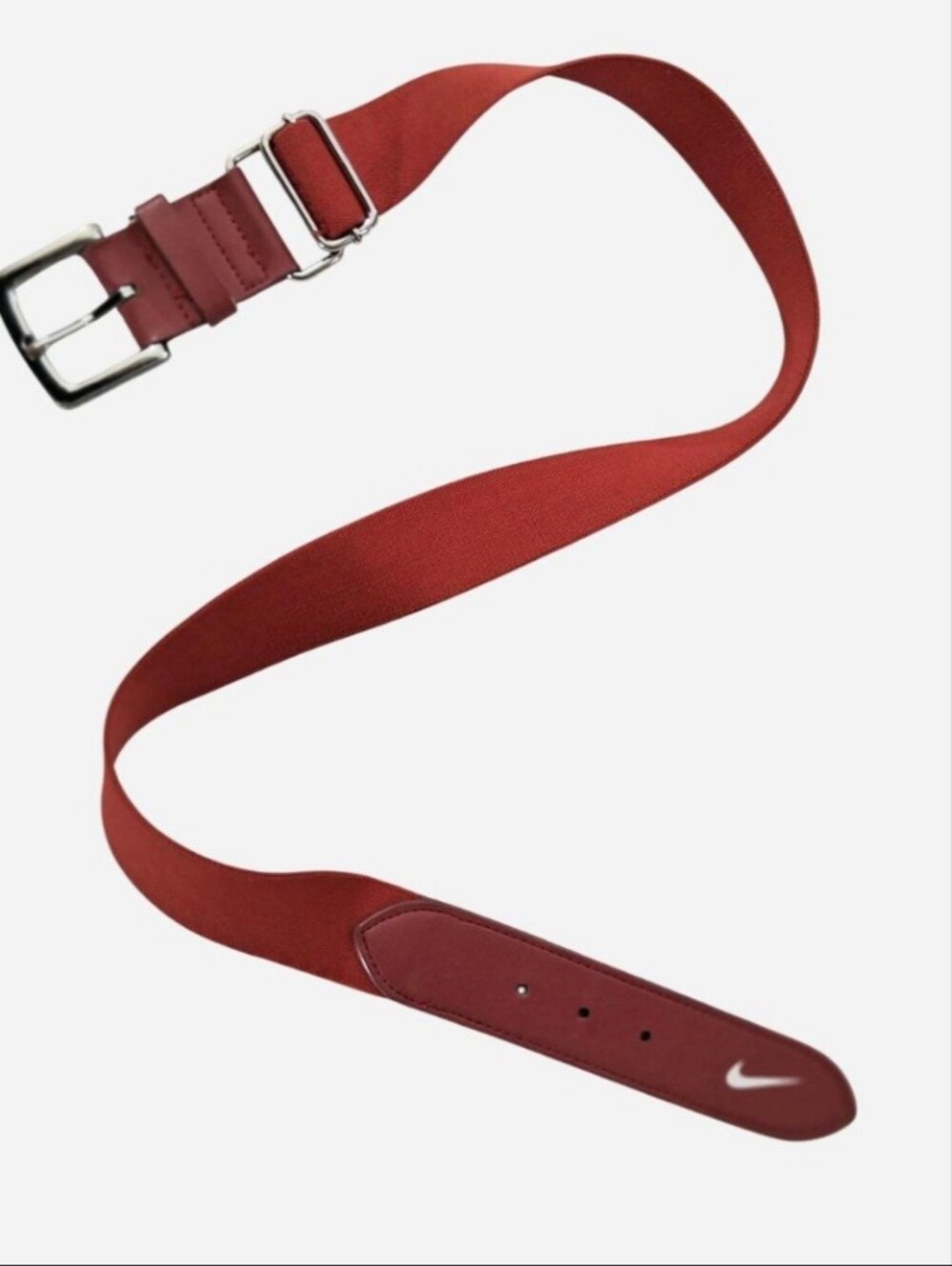 Nike Adult Unisex Baseball Softball Belt Red One Size Adjustable 82731 VGUC